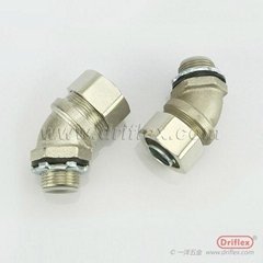 Nickel Plated Brass 45d Connector