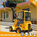 Hydraulic telescopic mini wheel loader 4