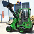 compact mini 4x4 articulated wheel loader 1