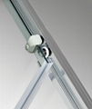 Semi-arc Shape Double Sliding Doors Shower Enclosure 4