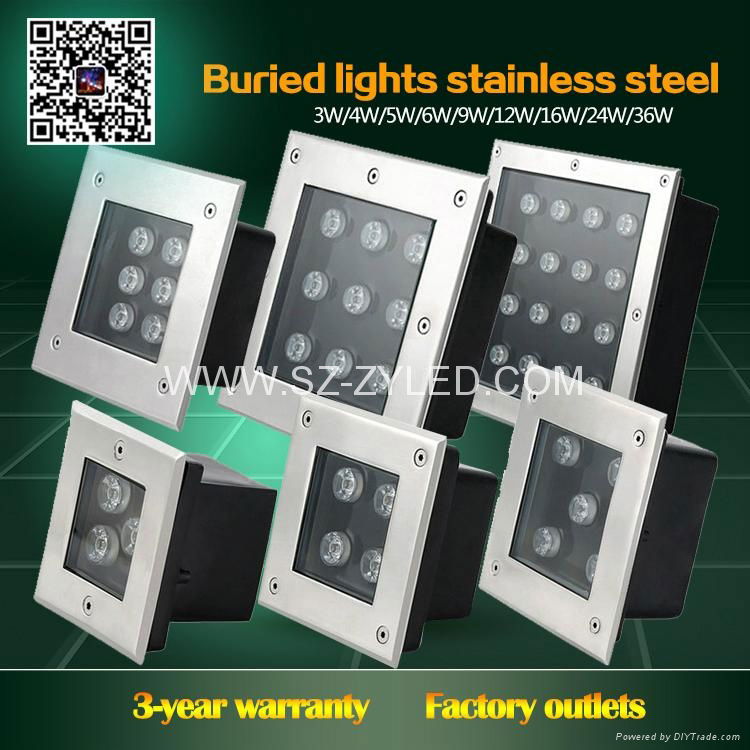 Led buried light underground light