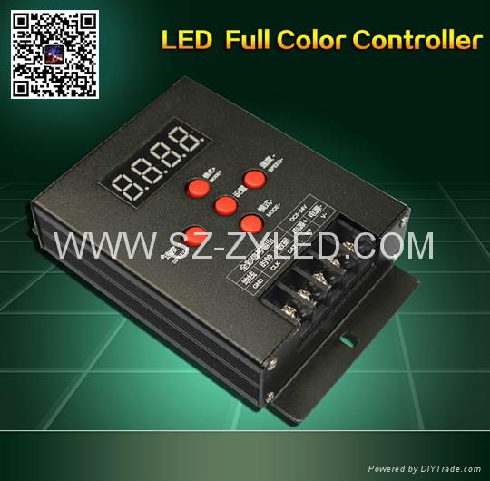 RGB/Full color led controller with SD program card 3