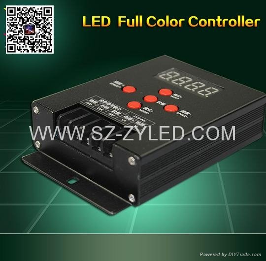RGB/Full color led controller with SD program card 4
