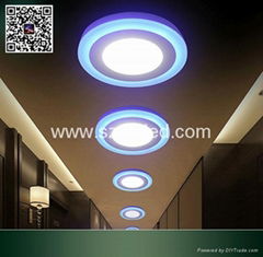 LED Two color panel light indoor light