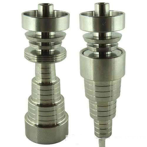 Universal Domeless Titanium Nail 10/14/18mm Male and Female Adjustable 