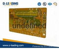 4L yellow soldermask PCB Assembly in