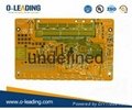 4L yellow soldermask board with FR-4 base material,ENIG  3