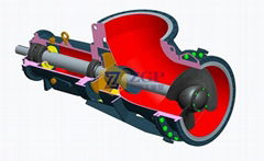 ZW horizontal axial flow pump