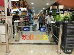 超市入口门单向门自动感应门超市