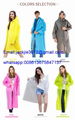 high quality factory price plastic long waterproof raincoat with hood