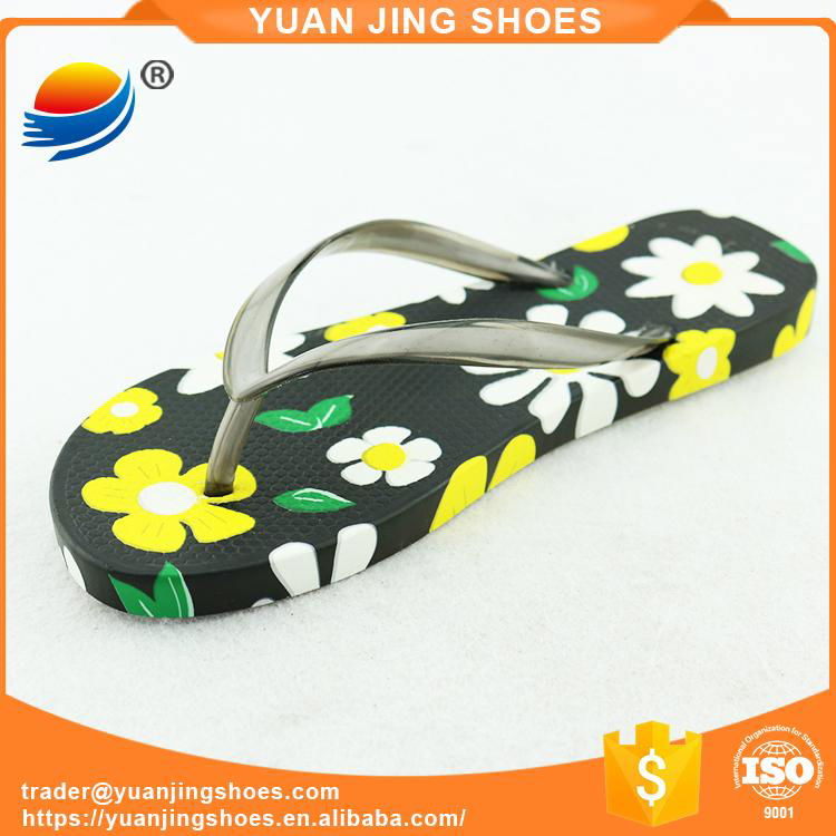 Flower Flats Plastic Slippers