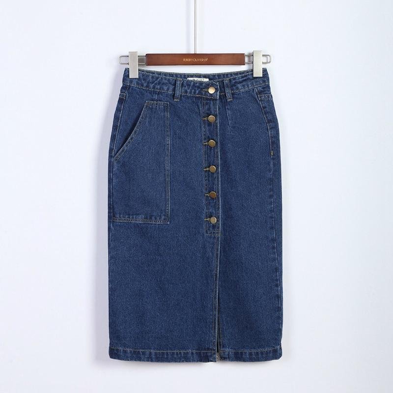 Manufacturing denim jeans skirts 3
