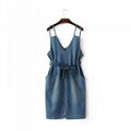 Custom denim jeans dresses 2