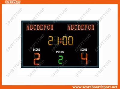 LED Electronic Stadium Football Scoreboard with Score and Time Display
