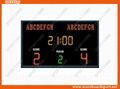 LED Electronic Stadium Football Scoreboard with Score and Time Display