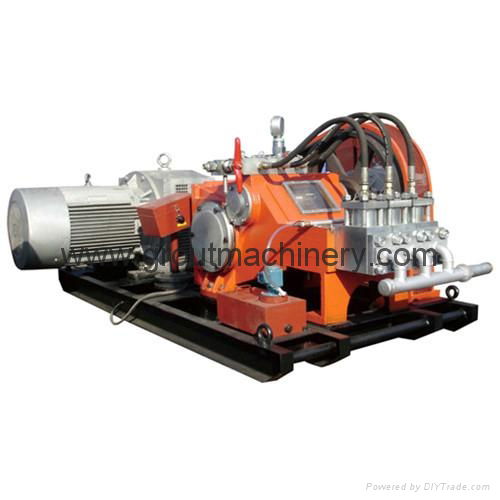 High pressure plunger grout pump for jet grouting 2