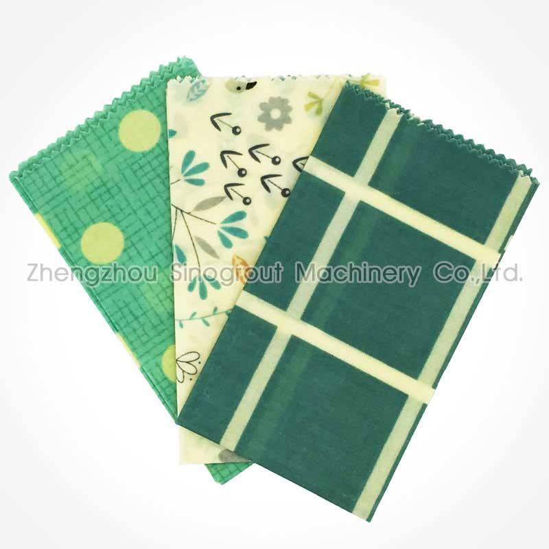 Reusable biodegradable non plastic organic beeswax eco wrap food storage (China Manufacturer