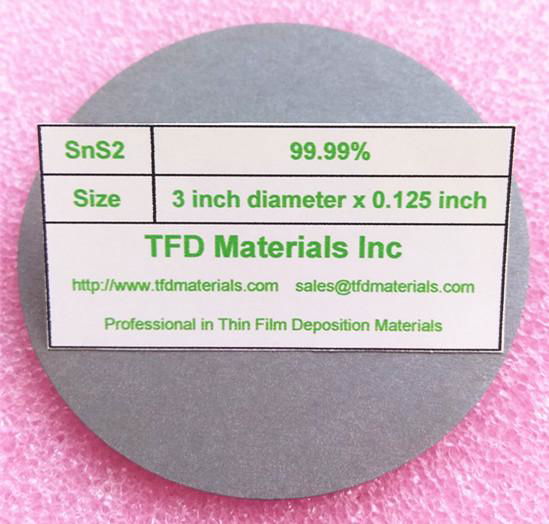 Tin disulfide SnS2 target