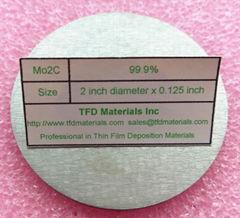 Molybdenum Carbide Mo2C target