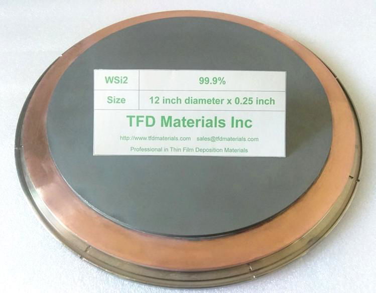 Tungsten silicide WSi2 target