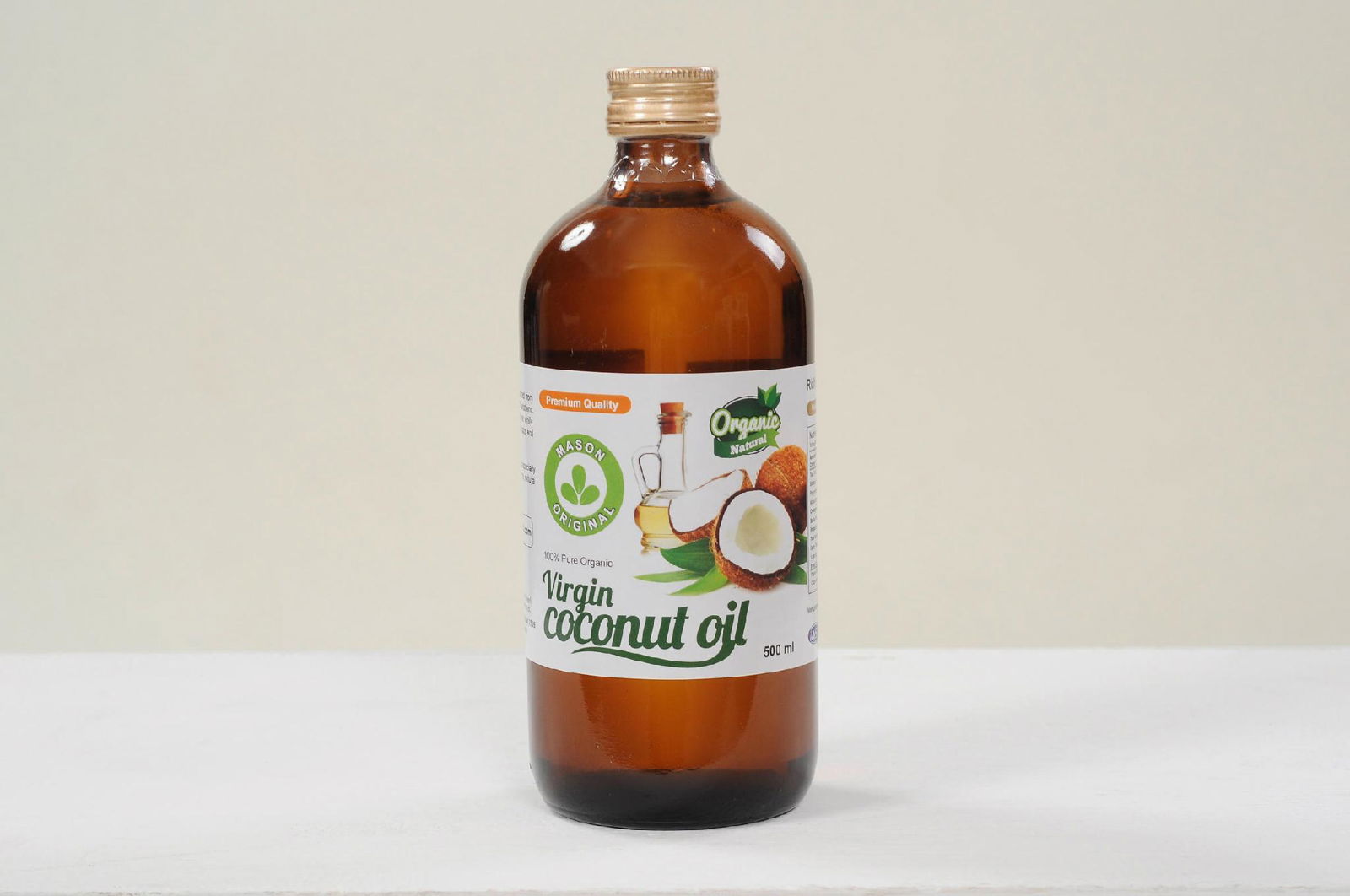 Virgin Coconut Oil ( 500ml in narrow neck glass jar )