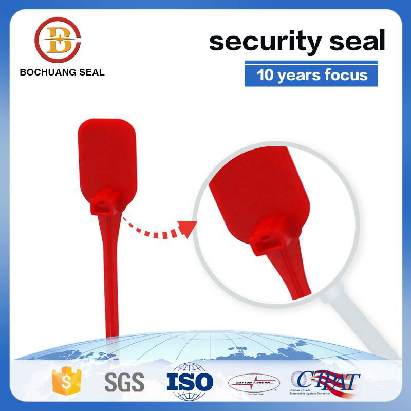 345mm disposable pull tight plastic strap seals P106 2