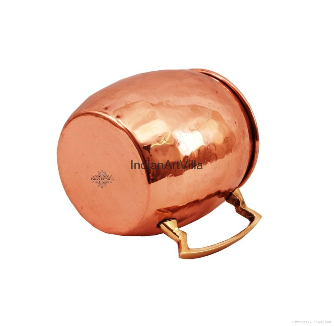 Copper Nickle Round Hammer Mug