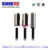 Male Plug Como Connector 2 rca to 3.5mm