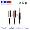 Male Plug Como Connector 2 rca to 3.5mm cable 4