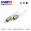 Male to Male into 1 Connector 2 RCA Audio Cable