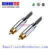 Male to Male into 1 Connector 2 RCA Audio Cable