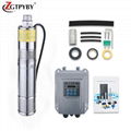 solar borehole pump for deep well submersible solar water pump solar screw pump