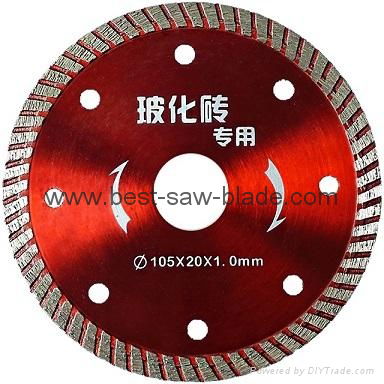 Ceramic cut Turbo diamond Saw Blade 4