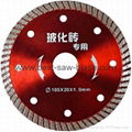 Ceramic cut Turbo diamond Saw Blade 4