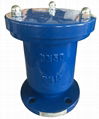 Single orifice air valve