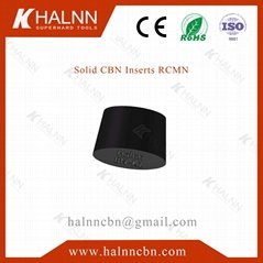 Compared the performance between Halnn Bn-K1 solid cbn insert and carbide insert