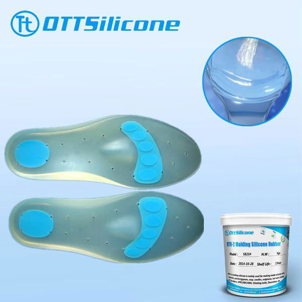 translucent silicone rubber for shoe insole 4