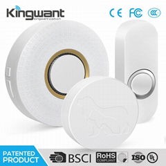 2017 Best Selling Wireless Door Bell with Pet Usage Push Touch