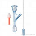 Y connector hemostasis valve kit Y