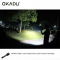 OKADU ST01 5-Mode Dimming Flashlight 3 Cree T6 High Power 3000Lm LED Lamp Tactic 5