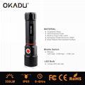 OKADU SF04 Cree Q5 LED Torch + 5W COB Work Light AAA Magnet 2IN1 Working Lamp 2