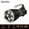 OKADU ST05H 18650 Led Handhold Flashlight 5000Lumens 5 Cree T6 Handheld Torch 1