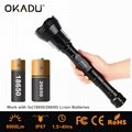 OKADU ST09 Powerful 18650 Led Flashlight 9000Lumens 9 Cree XM-L T6 LED Torch 4