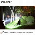 OKADU ST09 Powerful 18650 Led Flashlight 9000Lumens 9 Cree XM-L T6 LED Torch 5