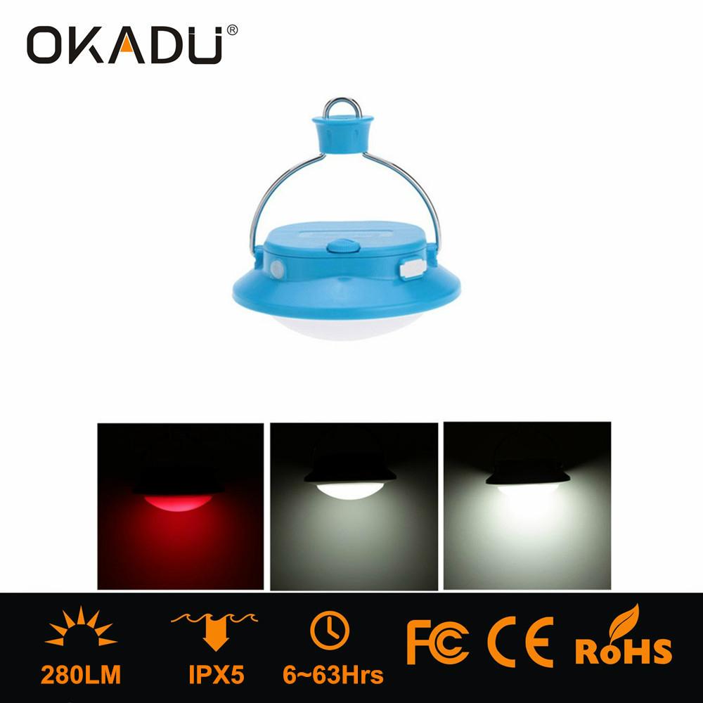 Hanging Camping Light LED Tent Lantern with USB Port For Mobile Phone Charge 5