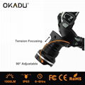 OKADU HT08 Cree T6 LED Headlamp 1000Lm Led Headlight 2