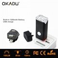 OKADU BT10 180Lumens USB Charging Led Bicycle Light German Sensor Led Bike Light 5