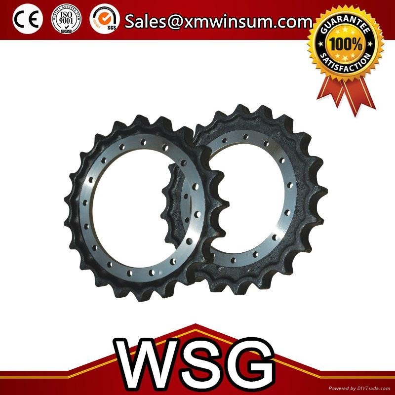 PC200 Excavator Undercarriage Spare Parts Drive Sprocket | WSG Machinery 4
