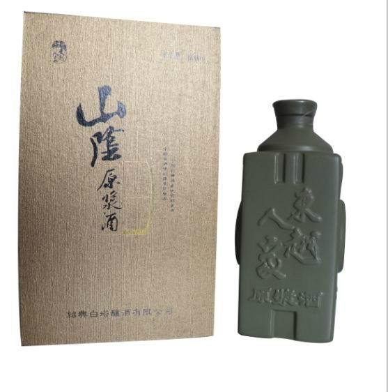 Baita Shanyin yuanjiang wine 6 years aged Green bottle 600ml