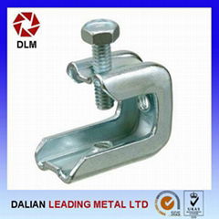 Malleable iron galvanized beam clamps OEM casting accessories factory